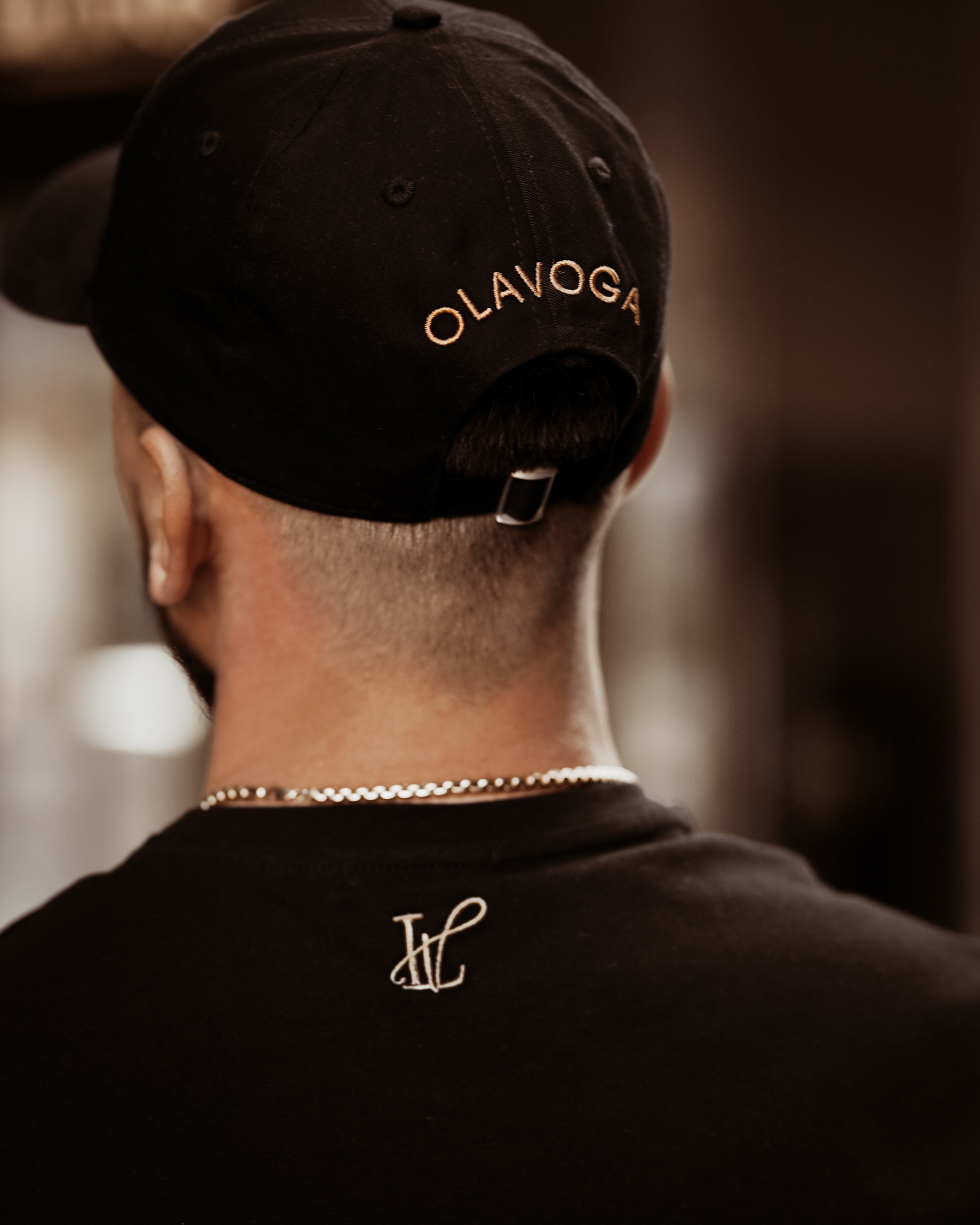 Czapka z daszkiem O'la Voga Basic Cup Lv czarna vs gold Czapka z daszkiem O'la Voga Basic Cup Lv czarna vs gold