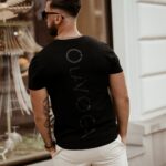 T-shirt męski Big OlaVoga czarny