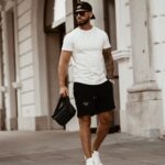 T-shirt męski Big OlaVoga biały