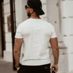 T-shirt męski Big OlaVoga biały