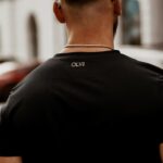 T-shirt męski bawełniany O'la Voga Arms czarny