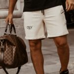 Spodenki męskie Olv Shorts Ola Voga beżowe