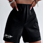 Spodenki z wysokim stanem Ola Voga Original Elegance czarne