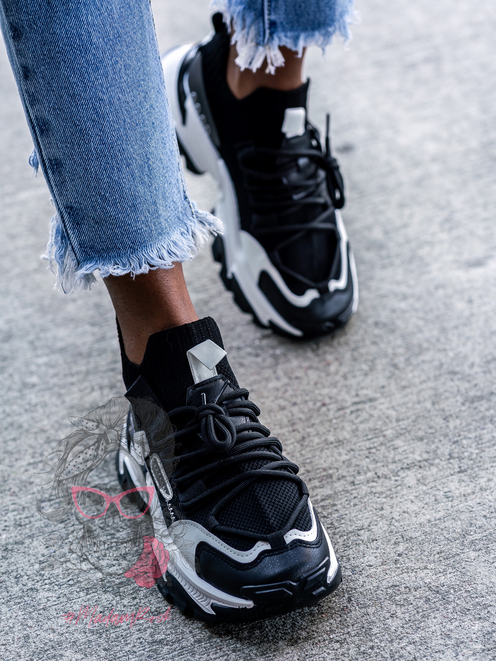 Buty sportowe Madam Runns III czarne