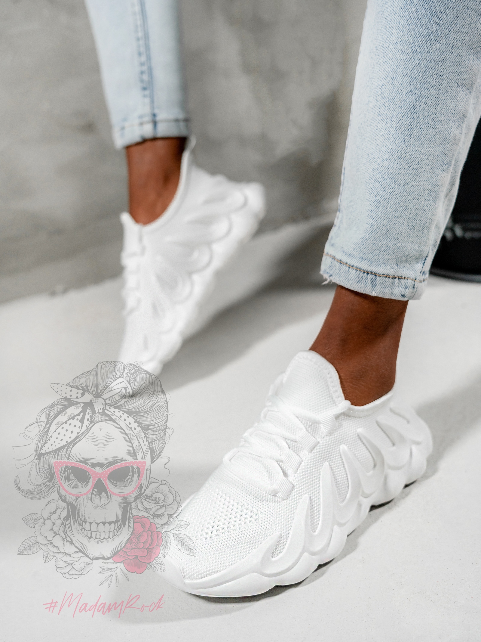 Buty sportowe Madam Despertar białe