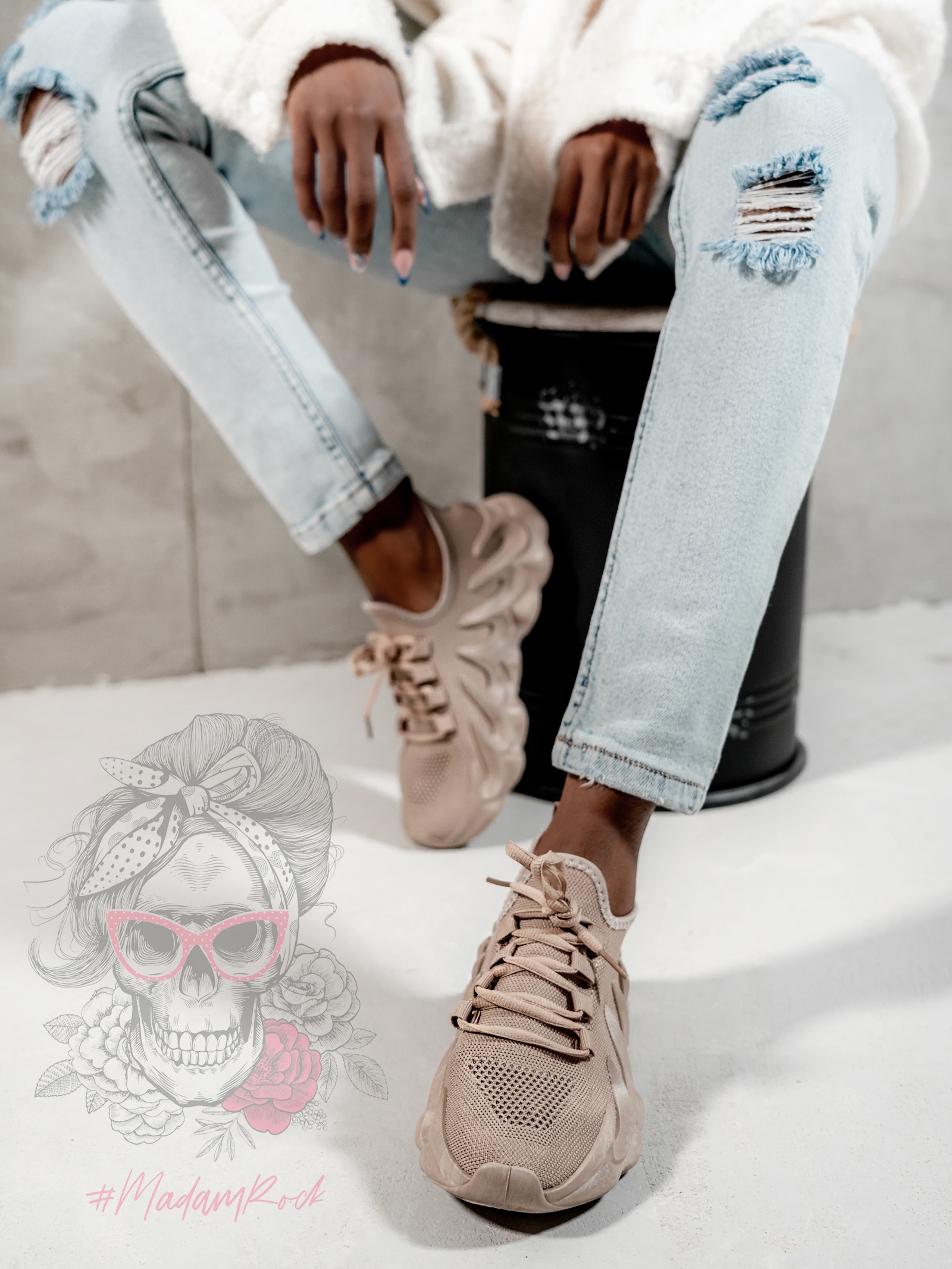 Buty sportowe Madam Despertar cappuccino