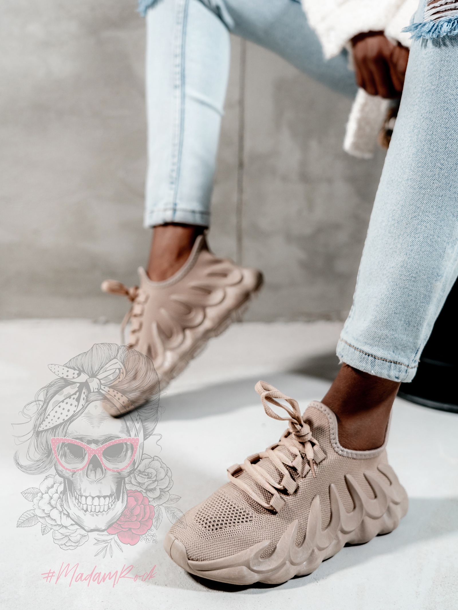 Buty sportowe Madam Despertar cappuccino