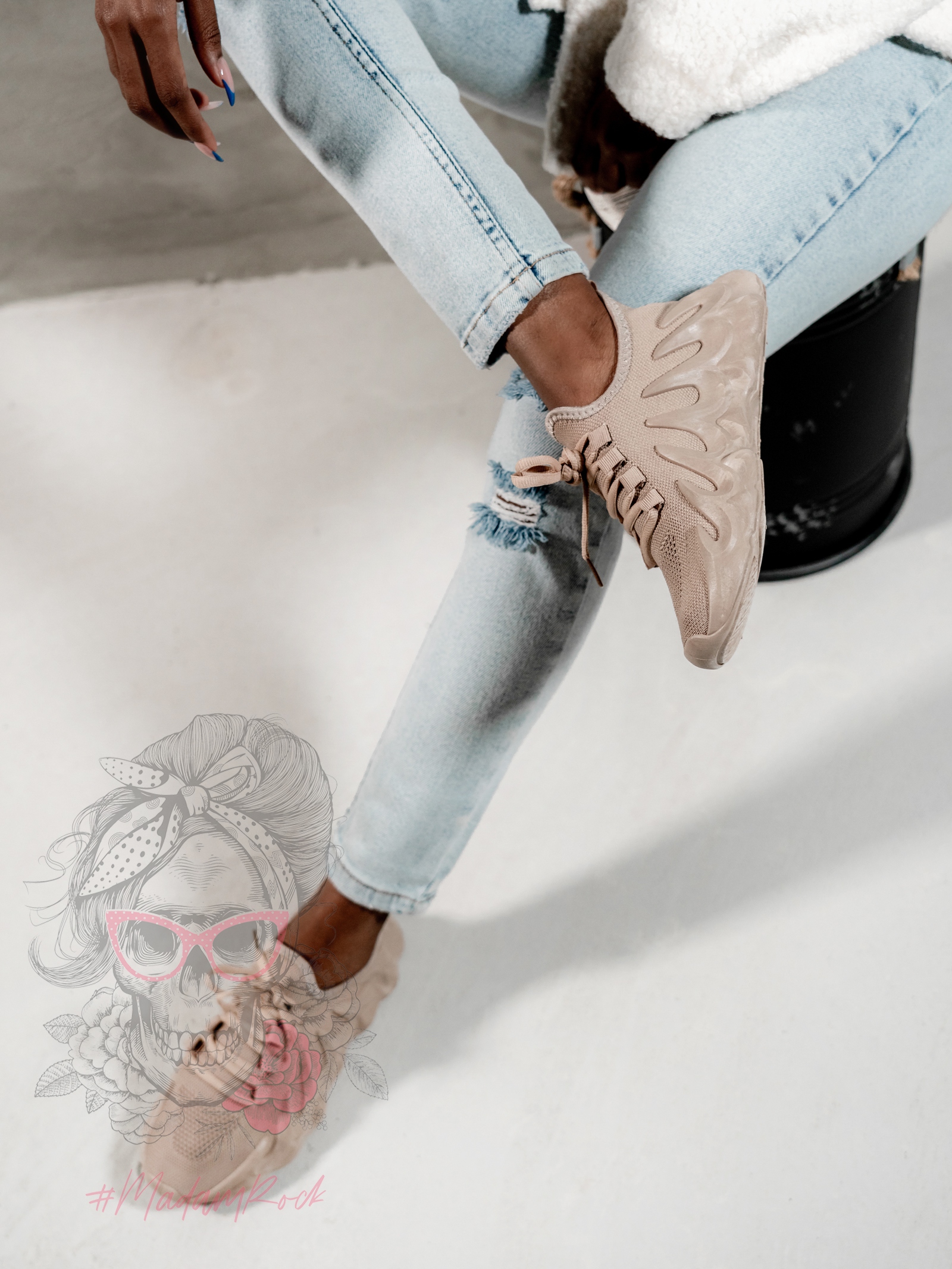 Buty sportowe Madam Despertar cappuccino