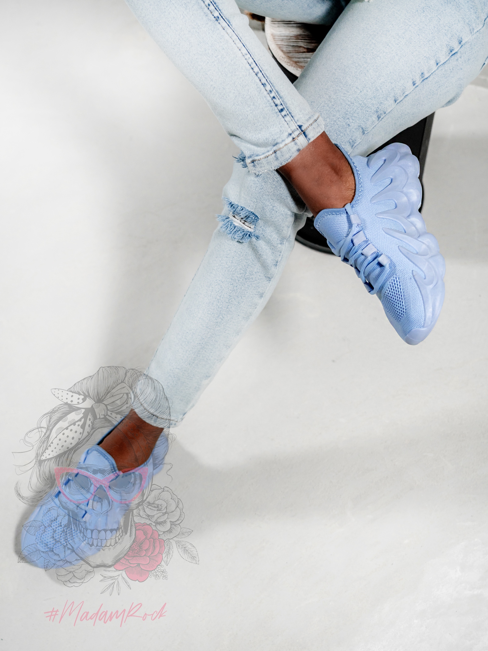 Buty sportowe Madam Despertar błękitne Buty sportowe Madam Despertar błękitne