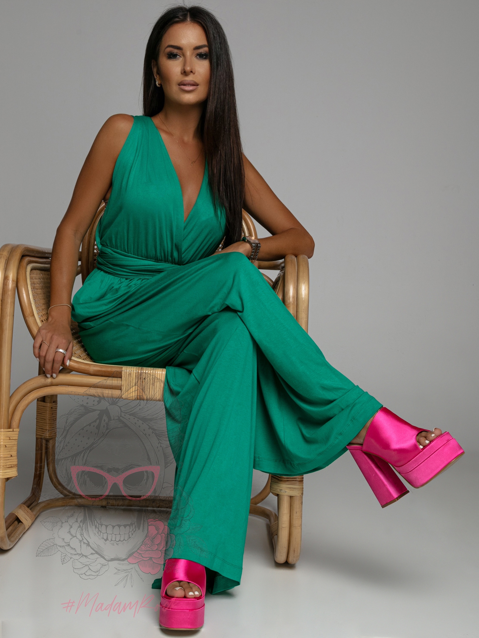 Kombinezon elastyczny Rock LongLegs zielony Kombinezon elastyczny Rock LongLegs zielony