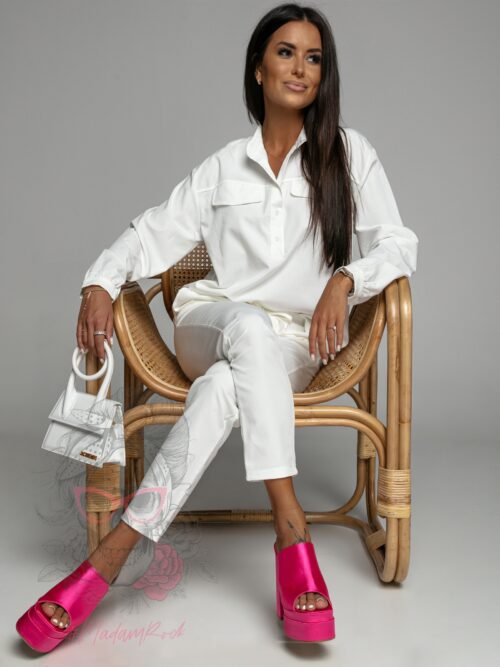 Komplet casualowy Marvis ecru