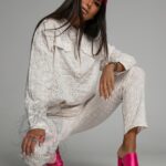 Komplet bawełniany Werbella ecru