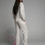 Komplet bawełniany Werbella ecru