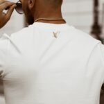 T-shirt męski Gold & Black O'la Voga biały