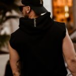 Komplet męski bawełniany OLV Set Man Ola Voga czarny