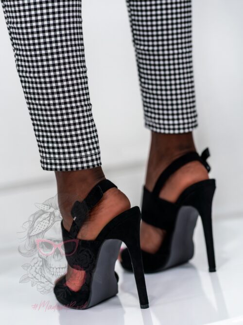 Sandały szpilki Madam Venezi czarne