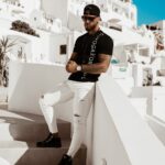 T-shirt męski Ola Voga LV Original czarny