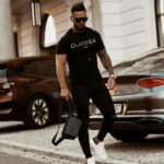 T-shirt męski Olavoga men Ola Voga czarny