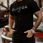 T-shirt męski Olavoga men Ola Voga czarny