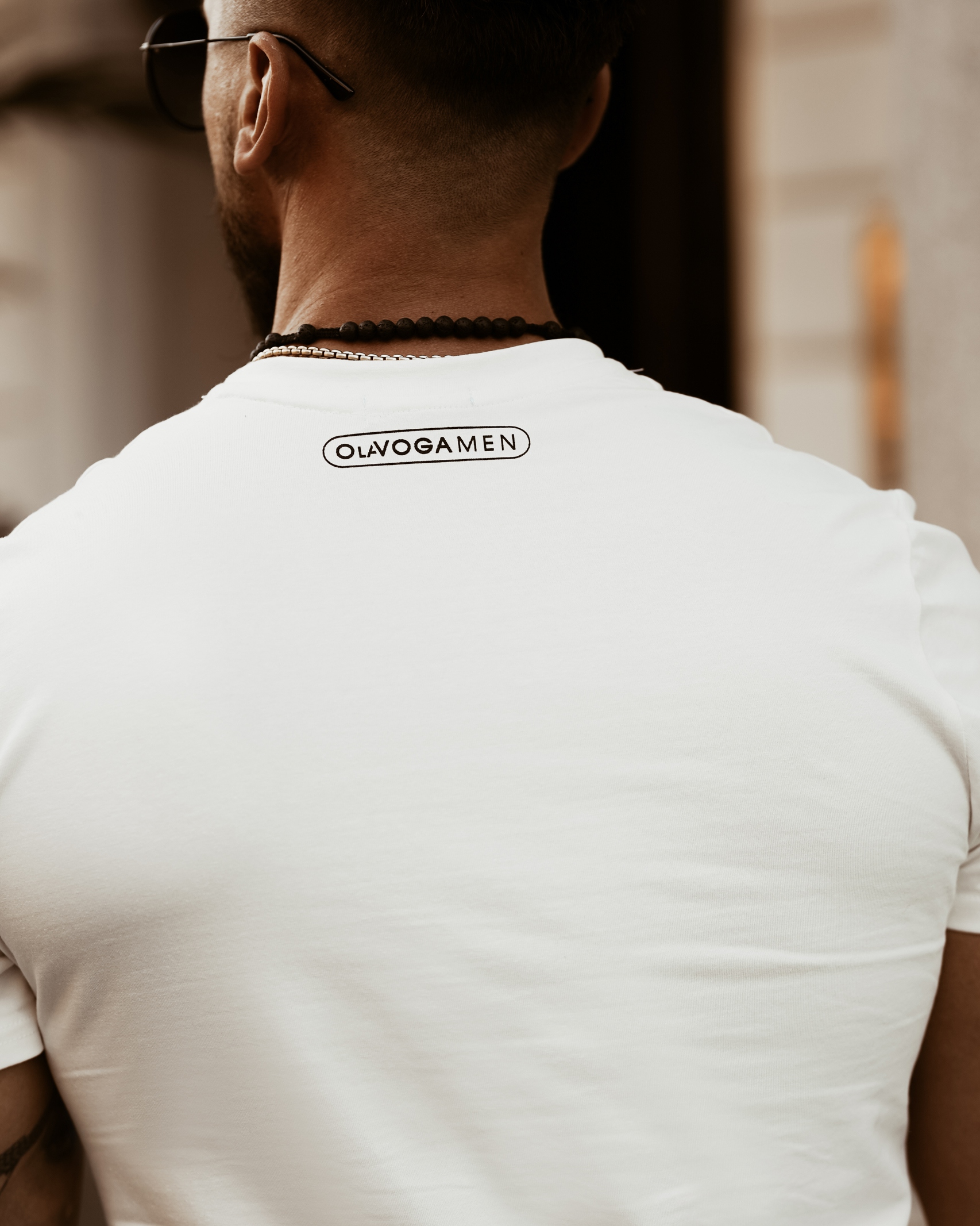 T-shirt męski Olavoga men Ola Voga biały T-shirt męski Olavoga men Ola Voga biały