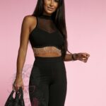 Torebka worek Luxury Bustina czarna