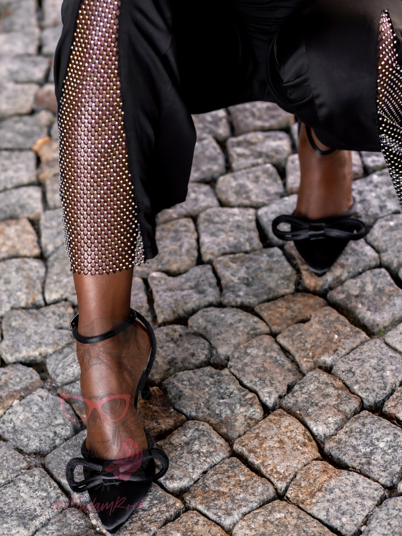 Czółenka szpilki Madam Moyave czarne