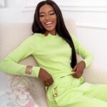 Komplet damski Laki Sort II limonka