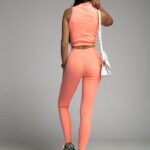 Komplet dopasowany Jenny Ola Voga pomarańczowy