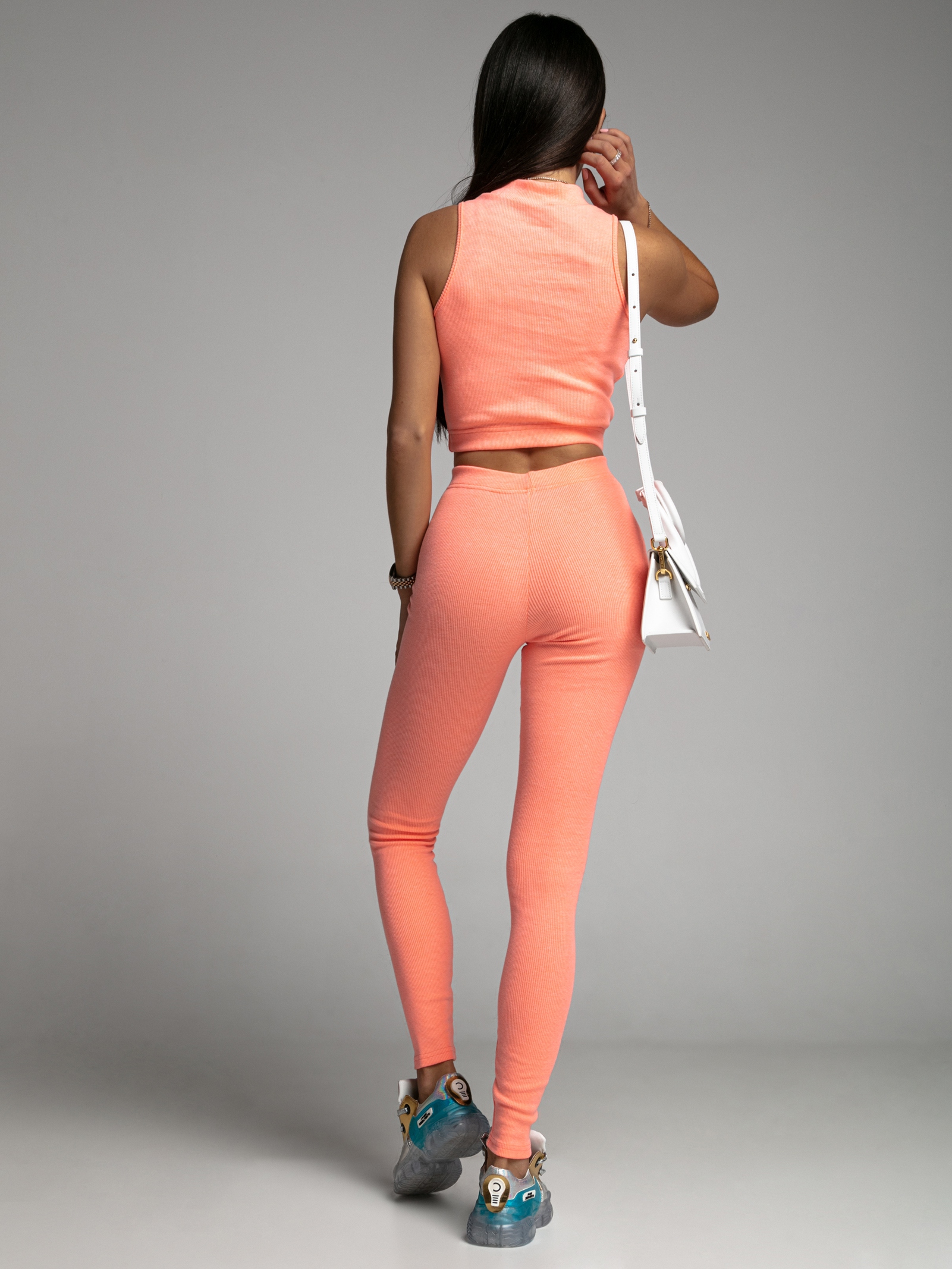 Komplet dopasowany Jenny Ola Voga pomarańczowy