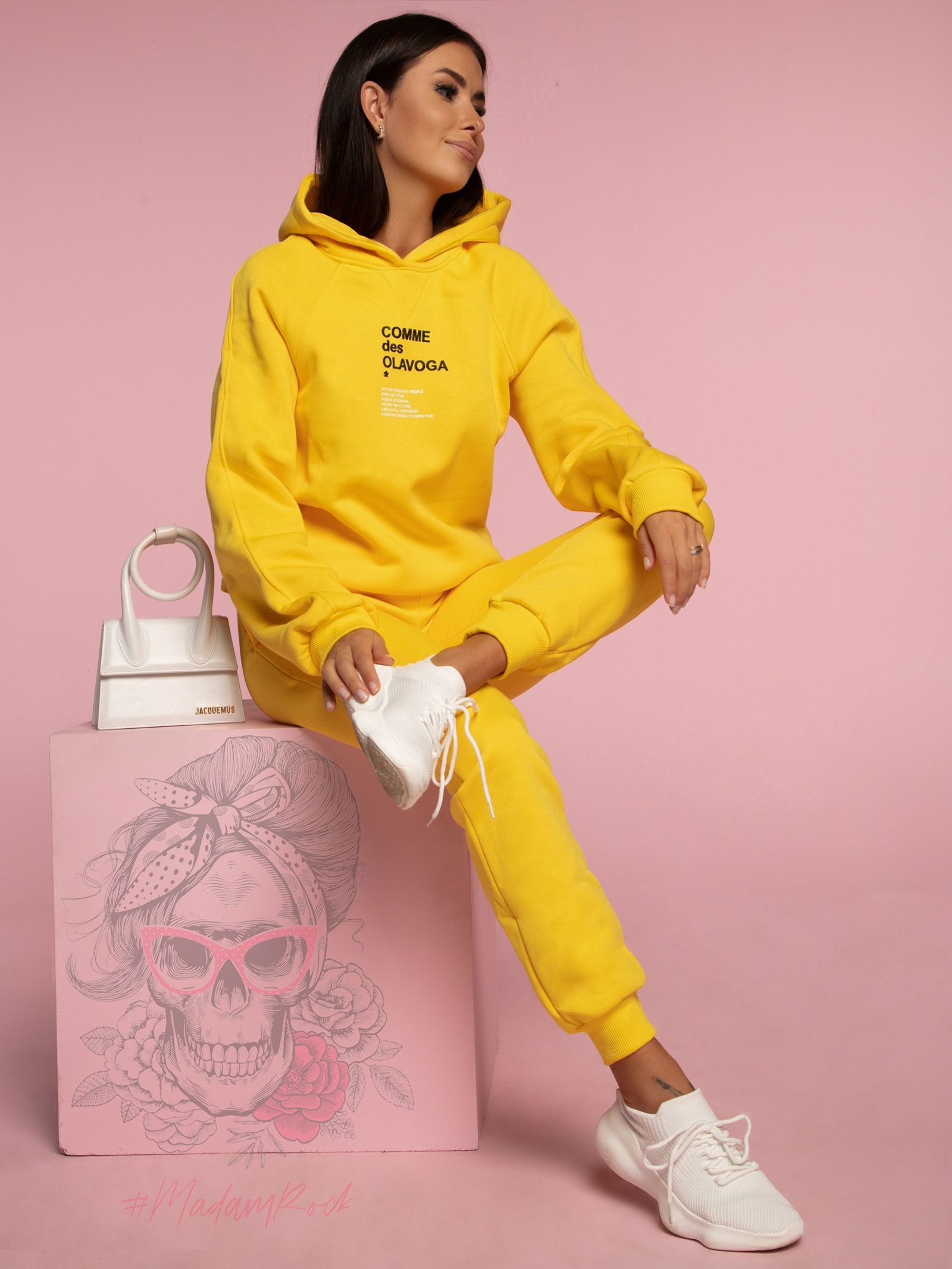 Komplet Ola Voga Street Look Woman żółty Komplet Ola Voga Street Look Woman żółty