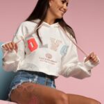 Bluza bawełniana Kimi Ola Voga ecru