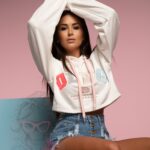 Bluza bawełniana Kimi Ola Voga ecru