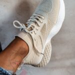 Buty sportowe Madam Muum beżowe