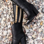 Botki kowbojki Missmi Rock czarne