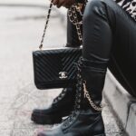 Workery długie Madam Eses czarne