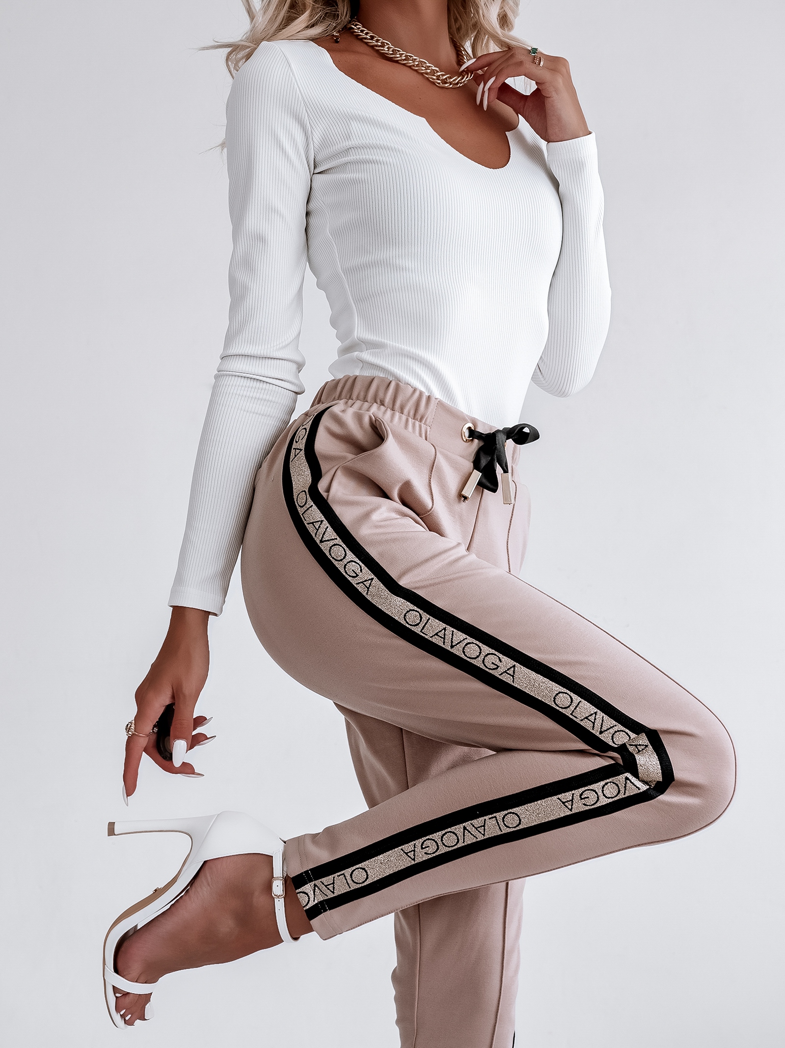 Body dopasowane O'la Voga Warm Colors ecru Body dopasowane O'la Voga Warm Colors ecru