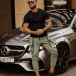 Spodnie męskie Ola Voga Street Style khaki