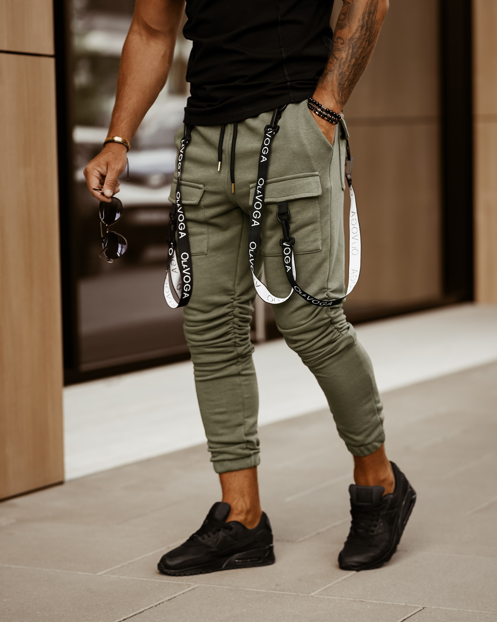 Spodnie męskie Ola Voga Street Style khaki