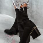 Botki skarpety Madam Slip czarne