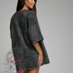 T-shirt dekatyzowany Georgia szary