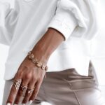 Bluza luźna Oversize OLV Ola Voga ecru