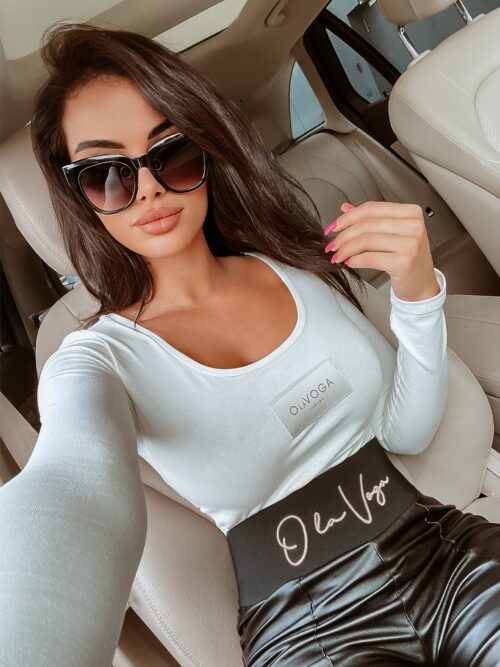 Bluzka basic Our Basic Ola Voga ecru