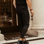 Spodnie męskie Smart Elegance Ola Voga czarne