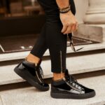 Spodnie męskie Smart Elegance Ola Voga czarne