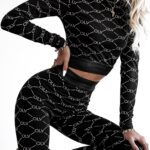 Komplet dopasowany OLV Print Ola Voga czarny