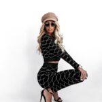 Komplet dopasowany OLV Print Ola Voga czarny