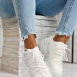 -WYPRZEDANE-Buty sportowe Madam Elsz białe