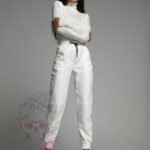 Spodnie dresowe Natural Ola Voga ecru