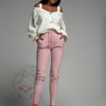 Sweter z odkrytymi ramionami Lovesong II ecru