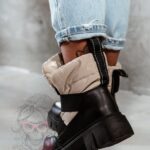 Trapery ocieplane Rock Sherko ciemny beż